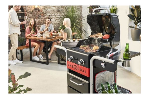 Barbacoa híbrida  CHAR-BROIL gas2coal 2b en Itau