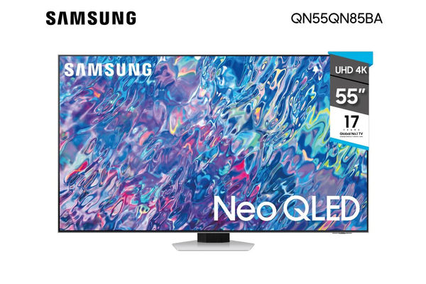 Smart TV SAMSUNG 55" NEO QLED UHD NEO Quantum Processor LITE 4K QN55QN85BA en Itau