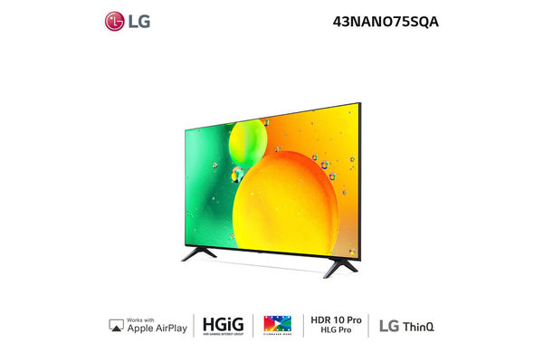Smart TV LG 43" Nanocell 4K 43NANO75SQA en Itau