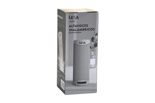 Parlante Portátil LEXA Bluetooth LX595 Gris en Itau