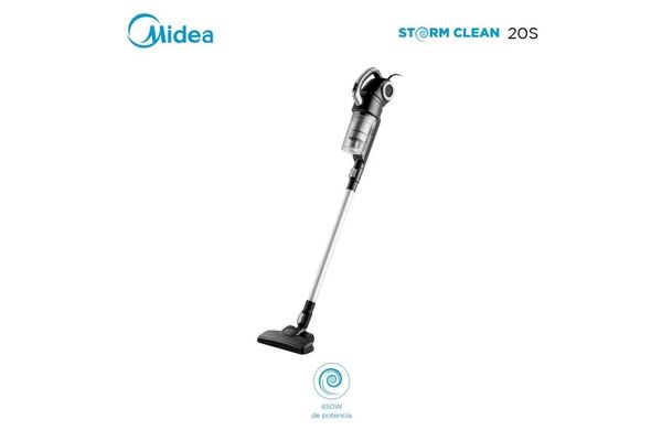 Aspiradora MIDEA 2 en 1 Ciclónica Storm Clean 20S 450W con Accesorios en Itau