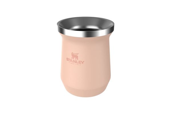 MATE STANLEY ACERO ROSA CLARO