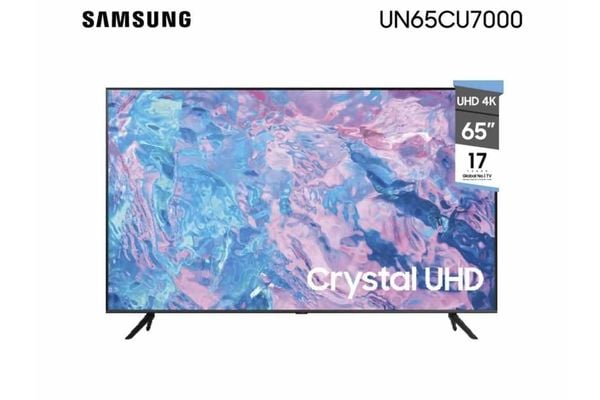 Smart TV 65" SAMSUNG Crystal UHD 4K un65cu7000 en Itau