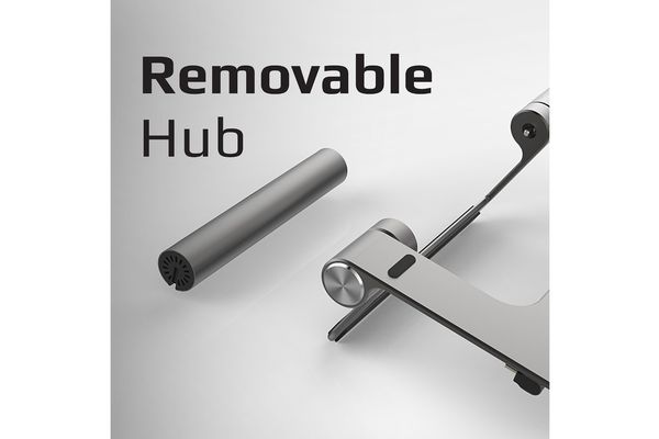Base con soporte para laptop PROMATE usb-c hub 4k 100w Gris en Itau