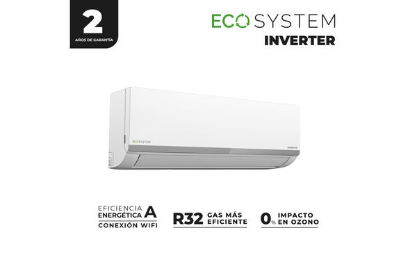 Aire acondicionado Ecosystem 18.000 BTU Inverter con wifi en Itau