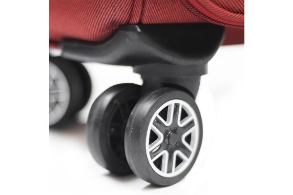 Set de 3 Valijas de Tela SWISS ARMOR Expand Color Rojo en Itau