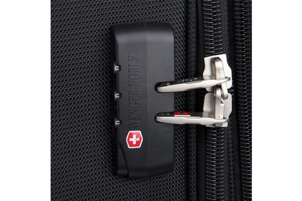 Set de 3 Valijas WENGER de Tela Expansible Color Negro en Itau