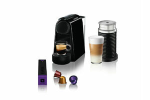 Cafetera Nespresso Essenza Mini D Color Negro + Aeroccino en Itau