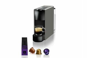 Cafetera Nespresso Essenza Mini C Color Gris + Aeroccino en Itau