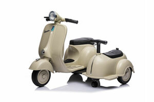 Moto Vespa para Niños con Asiento en Itau