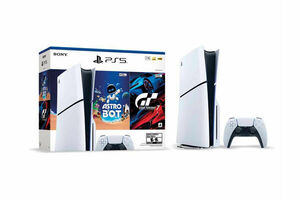 Consola SONY PS5 Play Station 5 Standard Slim con 2 Juegos (Astro Bot... en Itau